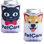 DC1000PE4CP Pointy Ears Can Cooler With Full Color Custom Imprint